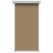 vidaXL Balkongsidomarkis 100% polyester, järn, stål