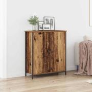 vidaXL Sideboard Gammalt trä 70 x 30 x 80 cm Konstruerat trä