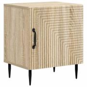 vidaXL Nattduksbord Sonoma-ek 43 x 34,5 x 50 cm Konstruerat trä