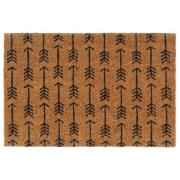 vidaXL Dörrmatta naturlig 40x60 cm tuftad kokos