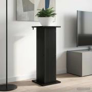 vidaXL Växtställ 2 pcs Svart 30,5 x 30 x 80,5 cm Konstruerat trä