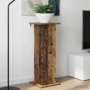 vidaXL Växtställ Gammalt trä 30,5 x 30 x 80,5 cm Konstruerat trä