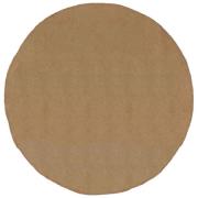 vidaXL Matta Naturfärg Ø 180 cm Jute