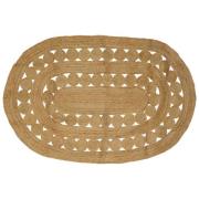 vidaXL Matta Brun 205 x 305 cm Jute