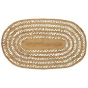 vidaXL Områdesmattor Naturlig 152 x 245 cm Jute