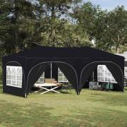vidaXL Pop-up Partytält Antracit 575 x 288 x 245 cm Oxford Tyg