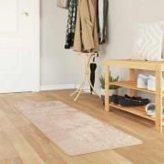 vidaXL Mattlöpare MARSA Beige 50 x 100 cm Polyester och PVC