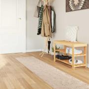 vidaXL Mattlöpare MARSA Beige 50 x 450 cm Polyester och PVC