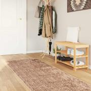 vidaXL Mattlöpare MARSA Gul 100 x 300 cm Polyester och PVC