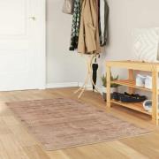 vidaXL Mattlöpare MARSA Vit 80 x 200 cm Polyester och PVC