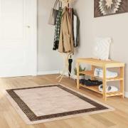 vidaXL Mattlöpare MARSA Svart 80 x 200 cm Polyester och PVC