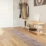 vidaXL Mattlöpare MARSA Grå 50 x 450 cm Polyester och PVC