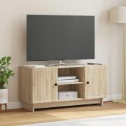vidaXL TV-skåp 102 x 34,5 x 50 cm Sonoma-ek Konstruerat trä