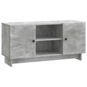 vidaXL TV-skåp 102 x 34,5 x 50 cm Betonggrå Konstruerat trä
