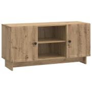 vidaXL TV-skåp 102 x 34,5 x 50 cm Artisan-ek Konstruerat trä