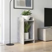 vidaXL Växtställ 2 pcs BetongGrå 30 x 30 x 60 cm Konstruerat trä