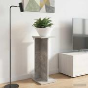 vidaXL Växtställ BetongGrå 25 x 25,5 x 60,5 cm Konstruerat trä