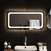 vidaXL Badrumsspegel LED 80x40 cm