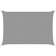 vidaXL Solsätt segel Antracit och vitt 4 x 5 m HDPE