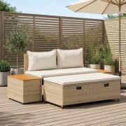 vidaXL Utomhussoffset 4-Antal sittplatser 4 pcs 55 x 30 x 39 cm