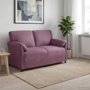 vidaXL 2-sits soffa Lila 158 x 83 x 95 cm Sammet