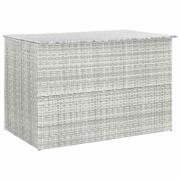 vidaXL Dynbox ljusgrå 150x100x100 cm konstrotting