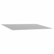 vidaXL Ersättningsmarkis tyg Antracit och vitt 500 × 350 cm