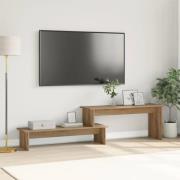 vidaXL TV-bänkset Artisan Ek 180,5 x 30 x 43 cm Konstruerat trä