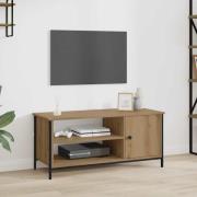 vidaXL TV-skåp Artisan Ek 100 x 40 x 45 cm Konstruerat trä