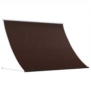 vidaXL Markis Brun 250 x 150 cm 180 g / m² Polyester med PU-beläggning