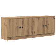 vidaXL Sängskåp 2 pcs Artisan Ek 66 x 35 x 48 cm Konstruerat trä