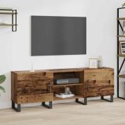 vidaXL TV-skåp Gammalt trä 150 x 30 x 50 cm Konstruerat trä