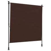 vidaXL Utomhus rullgardin Brun 100 x 270 cm
