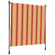 vidaXL Utomhus rullgardin Flerfärgsdesign 120 x 270 cm