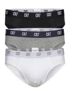 CR7 Cr7 Main Basic, Brief, 3-Pack Svart