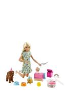 Barbie Puppy Party Doll And Playset Multi/patterned