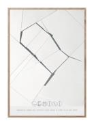 Gemini - The Twins Home Decoration Posters & Frames Posters Black & Wh...