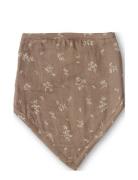 That's Mine Bandana Bib Brun