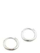 Syster P Mini Hoop Earrings Silver