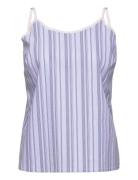 Karen By Simonsen Atlaskb Strap Top Blå