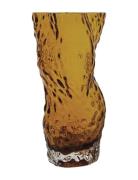 Hein Studio Ostrea Rock Glass Vase - Amber Gul