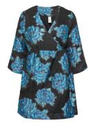 YAS Yasrosies 3/4 Wrap Dress - Show Multi/patterned