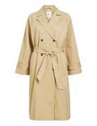 Object Objclara Keily Trench Coat Noos Beige