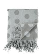 Blanket Dot Home Textiles Cushions & Blankets Blankets & Throws Grey N...