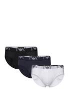 Emporio Armani Men's Knit 3Pack Brief Vit