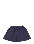 Copenhagen Colors Classic Crisp Poplin Skirt Marinblå