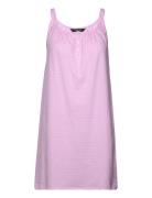 Lauren Ralph Lauren Homewear Lrl Double Strap Button Gown Rosa