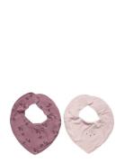 Fixoni Bandana Bib 2-Pack Rosa