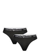 Emporio Armani Ladies Knitted Bi-Pa Svart