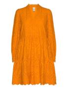 YAS Holi Ls Dress Orange